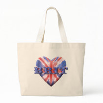 British Heart Tote Bag