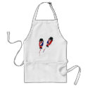 British humour Union Jack sperm aprons