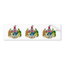 British Indian Ocean Territory Coat of Arms Bumper Sticker