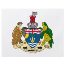 British Indian Ocean Territory Coat of Arms Flyer
