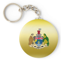 British Indian Ocean Territory Coat of Arms Key Chain
