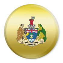 British Indian Ocean Territory Coat of Arms Refrigerator Magnet