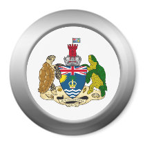 British Indian Ocean Territory Coat of Arms Fridge Magnets