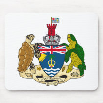 British Indian Ocean Territory Coat of Arms Mousepad