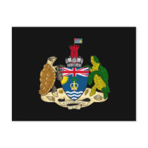 British Indian Ocean Territory Coat of Arms Post Card