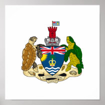 British Indian Ocean Territory Coat of Arms Print