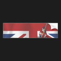 British Invasion bumper stickers