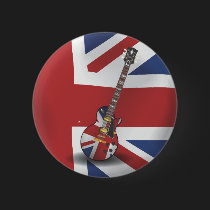 British Invasion buttons