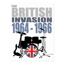 British Invasion III Postcard