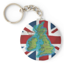 British Isles Keychains