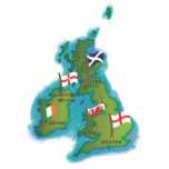 British Isles photo sculptures