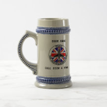 BRITISH JTAC BEER STEIN MUGS