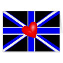 British Leather Pride Flag cards