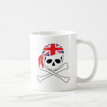 British Pirate Mugs