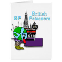 British Poisoner Greeting Card