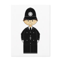 British Policeman Postcard
