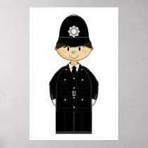 British Policeman Poster