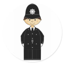 British Policeman Sticker