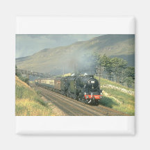British Railway's last steam-hauled train towards Fridge Magnets