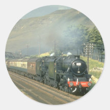 British Railway's last steam-hauled train towards Round Sticker