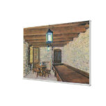 British Redoubt, French Barracks, Powder Magazin Stretched Canvas Print