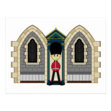 British Royal Guard Postcard