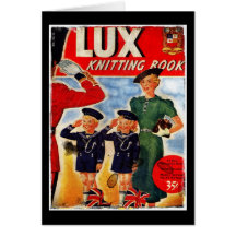 British Saluting Children in Sailor Suits Greeting Cards