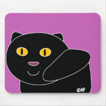 British Shorthair cat mousepad Musmatta