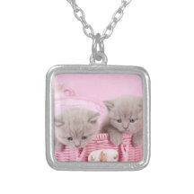British shorthair kittens pendants