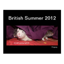 British Summer 2012 postcard
