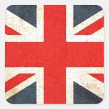 British Union Flag Stickers