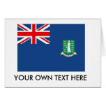 British Virgin Islands Flag Card