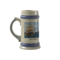 British Warship Anantomy Stein Coffee Mugs