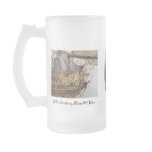British Warship Beer Mug