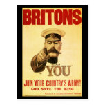 Britons Wants You, Lord kitchener Postcards