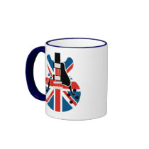 Britpop Guitar Mug