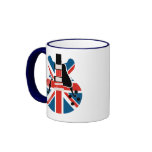 Britpop Guitar mugs