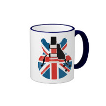Britpop Guitar Mug