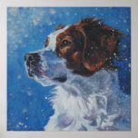 Brittany Breton Spaniel Art Print