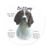 Brittany (liver) History Design stickers