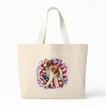 Brittany Patriot Tote Bags