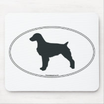 Brittany Silhouette Mouse Mats