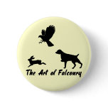 Brittany Spanial and Falconry buttons
