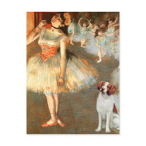 Brittany Spaniel 3 - Dancer 1 Post Card