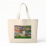 Brittany Spaniel 3 - Lilies 2 bags