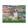 Brittany Spaniel 3 - Lilies 2 Post Cards