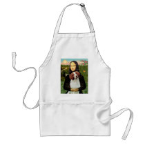 Brittany Spaniel 3 - Mona Lisa Apron