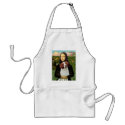 Brittany Spaniel 3 - Mona Lisa aprons