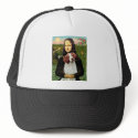 Brittany Spaniel 3 - Mona Lisa hats
