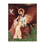 Brittany Spaniel 3 - Seated Angel Post Cards